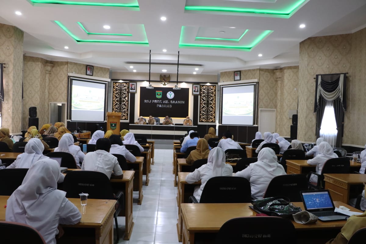 Rumah Sakit Jiwa Prof. HB. Saanin Selenggarakan Pelatihan Pelayanan Kefarmasian dan Keselamatan Pasien